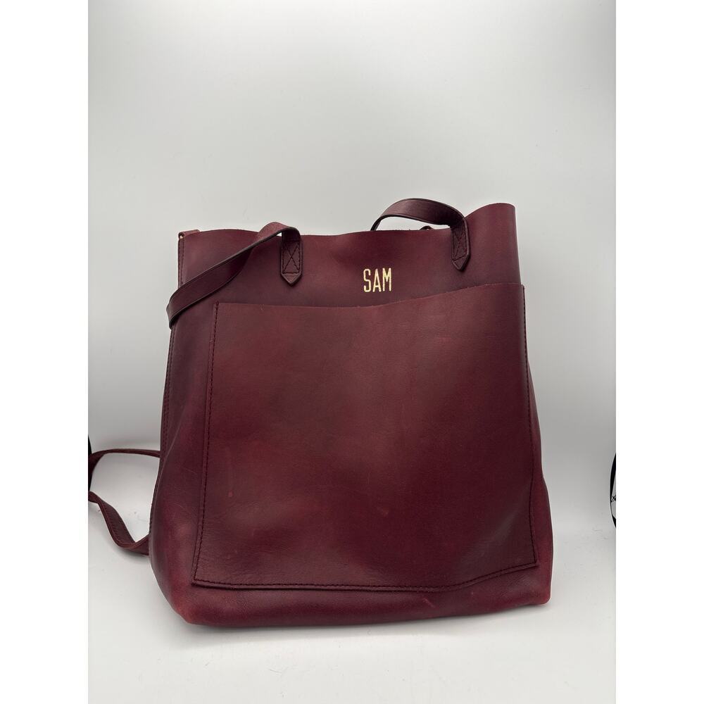 Women’s Madewell Sam Handmade Cherry Red Tote Bag